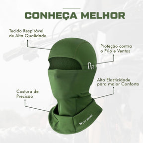 Balaclava Respirável Tactical