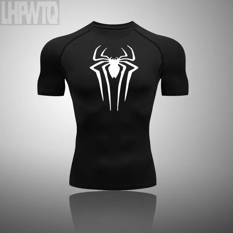 Camisa de Compressão Homem Aranha