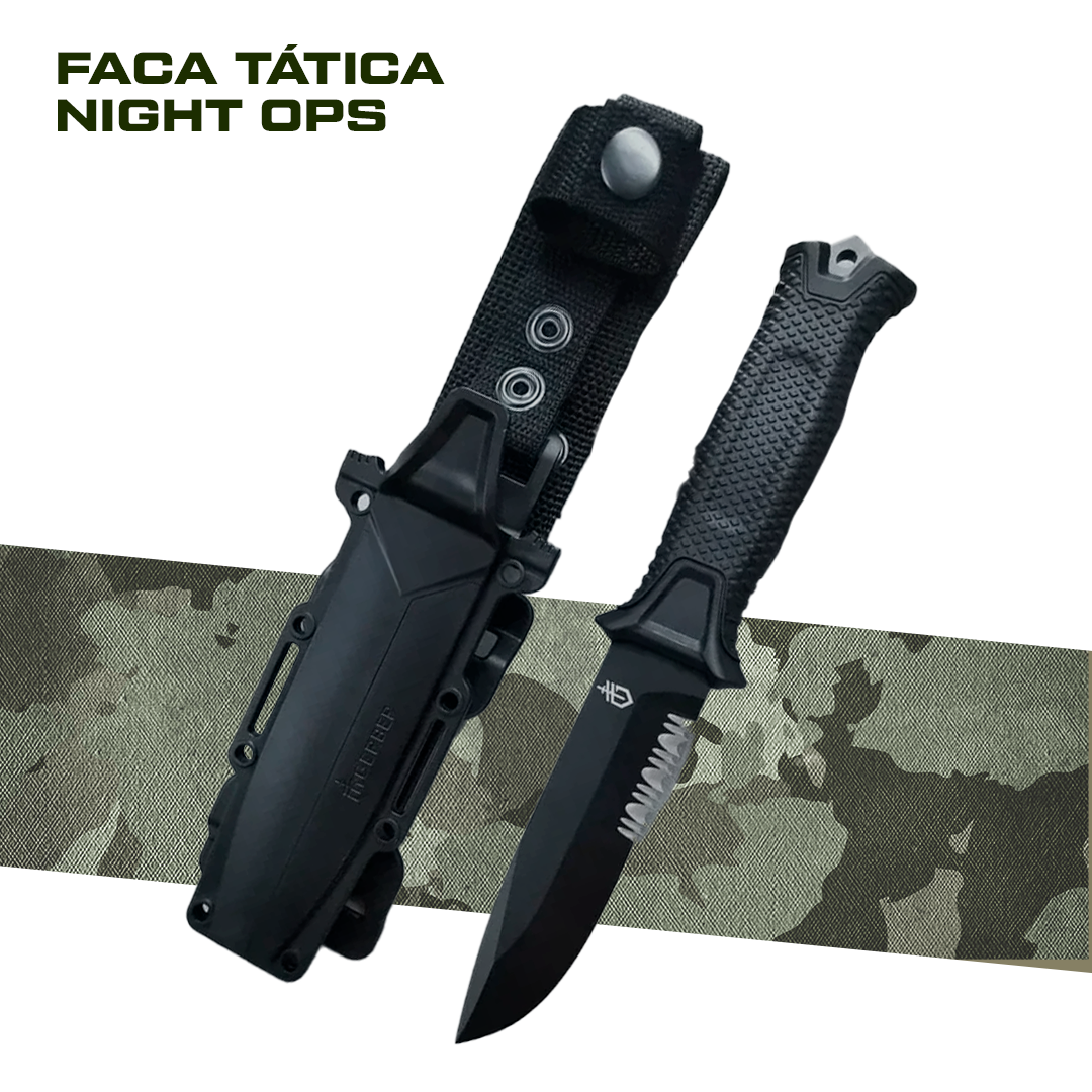 Faca Tática Night Ops®