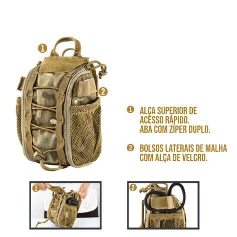 Bolsa WolfBag®  Primeiros Socorros