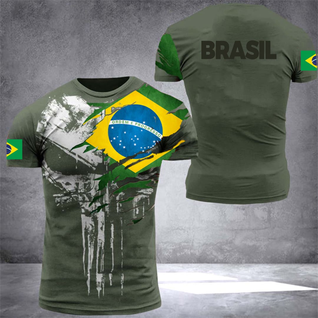 Camisa do Brasil Caveira