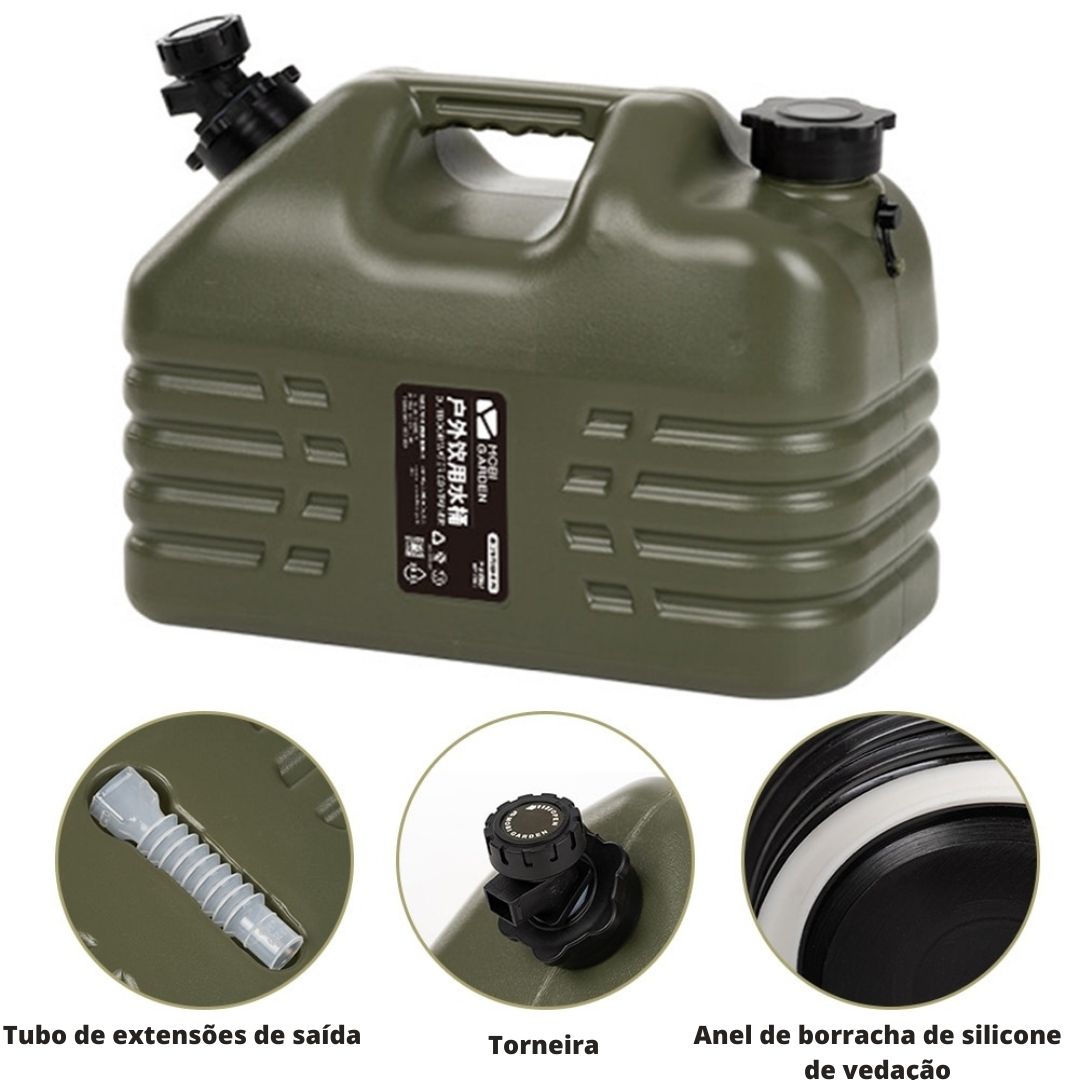 Tanque De Água Com Torneira 10L